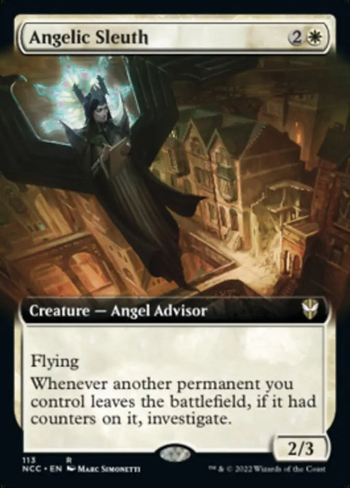 Angelic Sleuth (Extended Art) [Streets of New Capenna Commander] - MTG Single