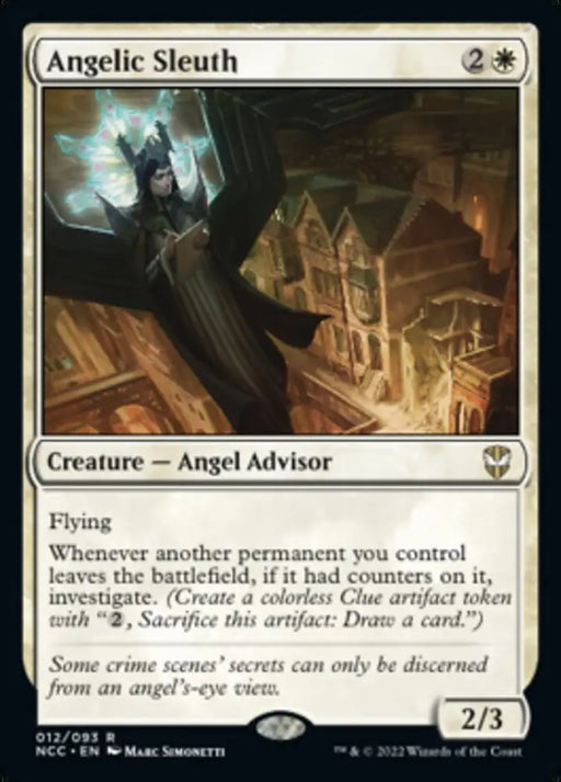 Angelic Sleuth [Streets of New Capenna Commander] - MTG Single