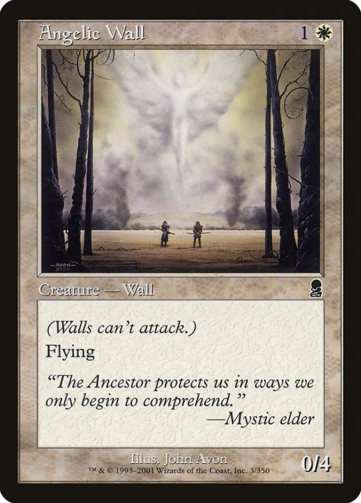 Angelic Wall [Odyssey] - MTG Single