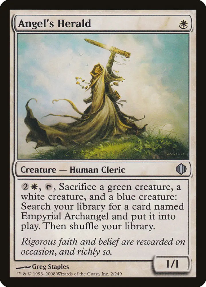 Angel’s Herald [Shards of Alara] - MTG Single