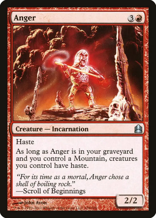 Anger [Commander 2011] - MTG Single