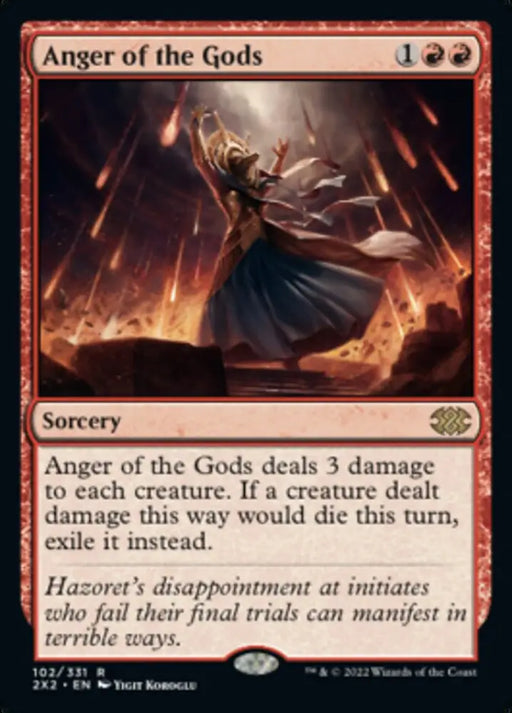 Anger of the Gods [Double Masters 2022] - MTG Single