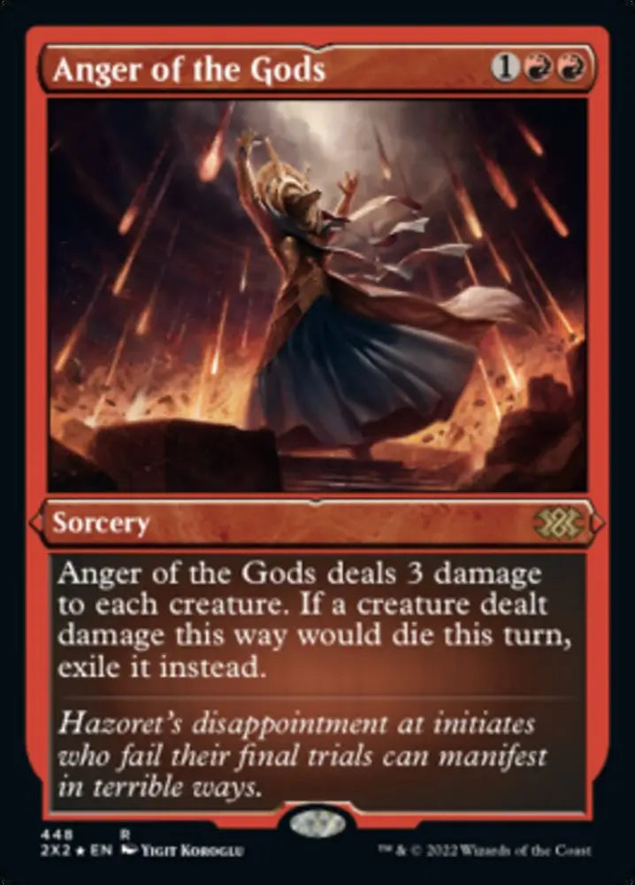 Anger of the Gods (Foil Etched) [Double Masters 2022] - MTG Single