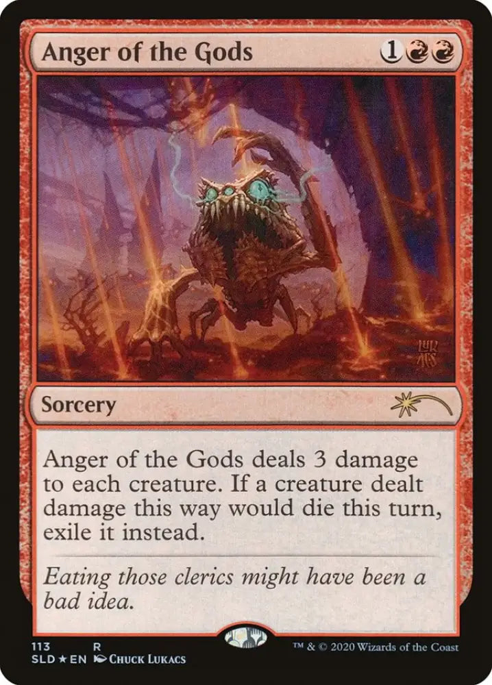 Anger of the Gods [Secret Lair Drop Series] - MTG Single