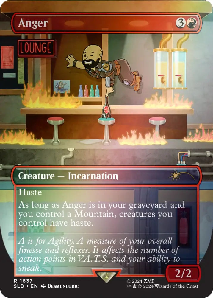 Anger (Rainbow Foil) [Secret Lair Drop Series] - MTG Single