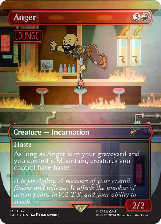 Anger (Rainbow Foil) [Secret Lair Drop Series] - MTG Single