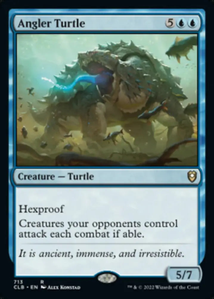 Angler Turtle [Commander Legends: Battle for Baldur’s Gate] - MTG Single