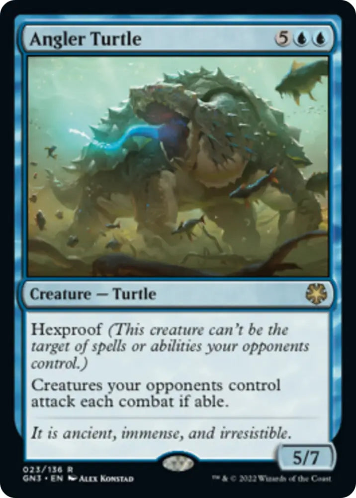 Angler Turtle [Game Night: Free-for-All] - MTG Single