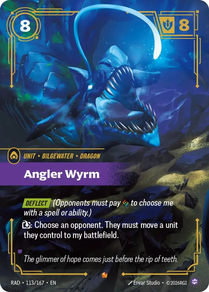 Angler Wyrm (113/167) [Radiance]