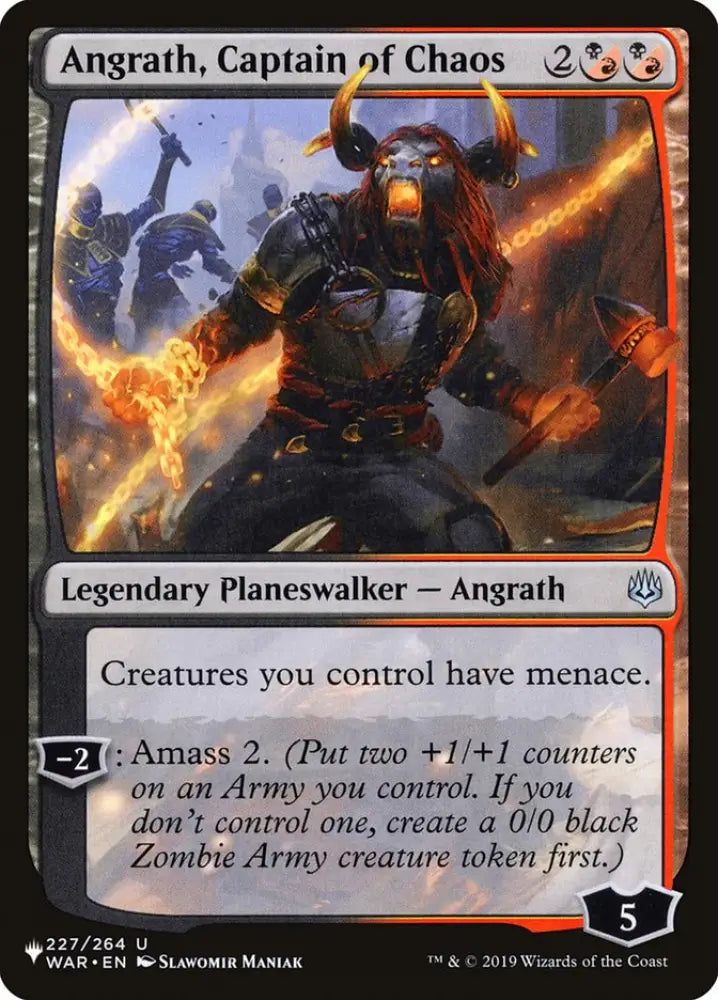 Angrath Captain of Chaos [The List] - MTG Single