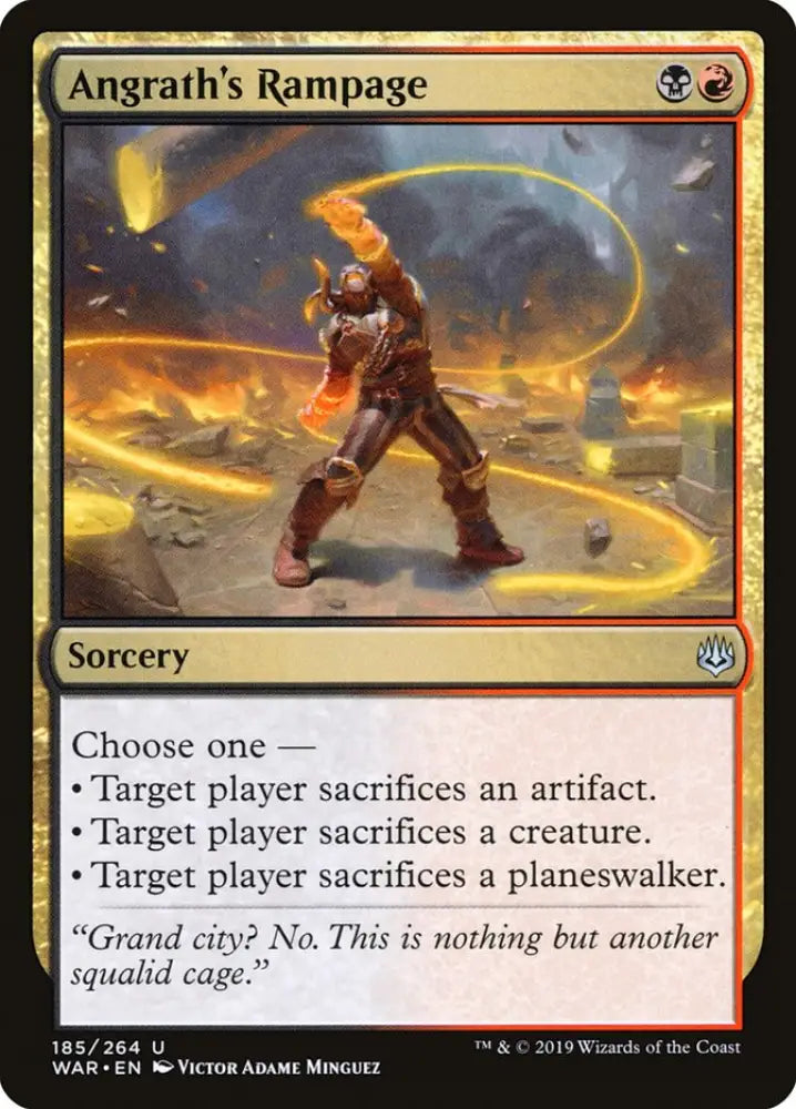 Angrath’s Rampage [War of the Spark] - MTG Single