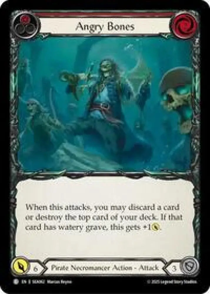 Angry Bones (Red) (SEA062) [High Seas]