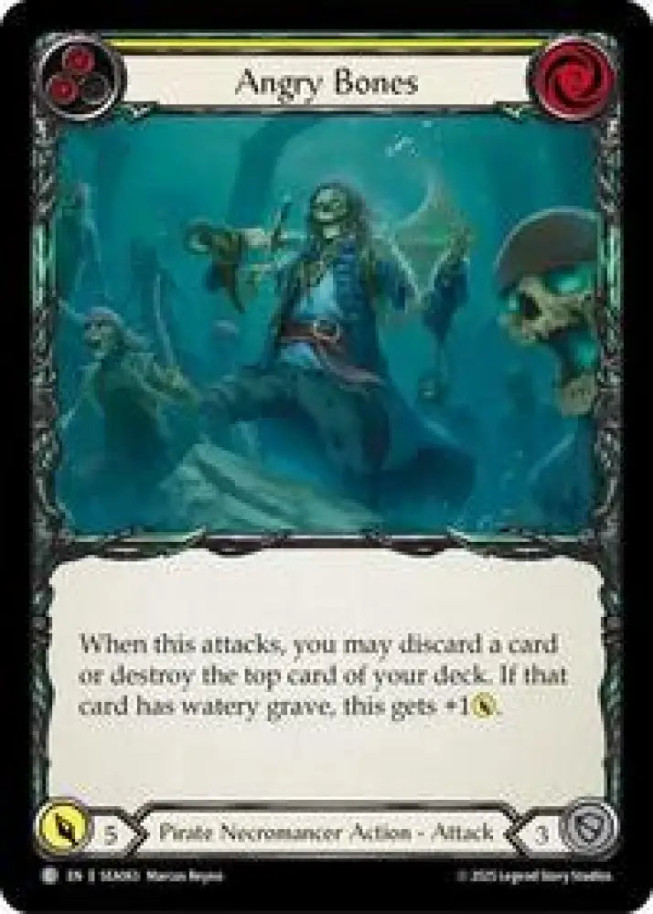 Angry Bones (Yellow) (SEA063) [High Seas]