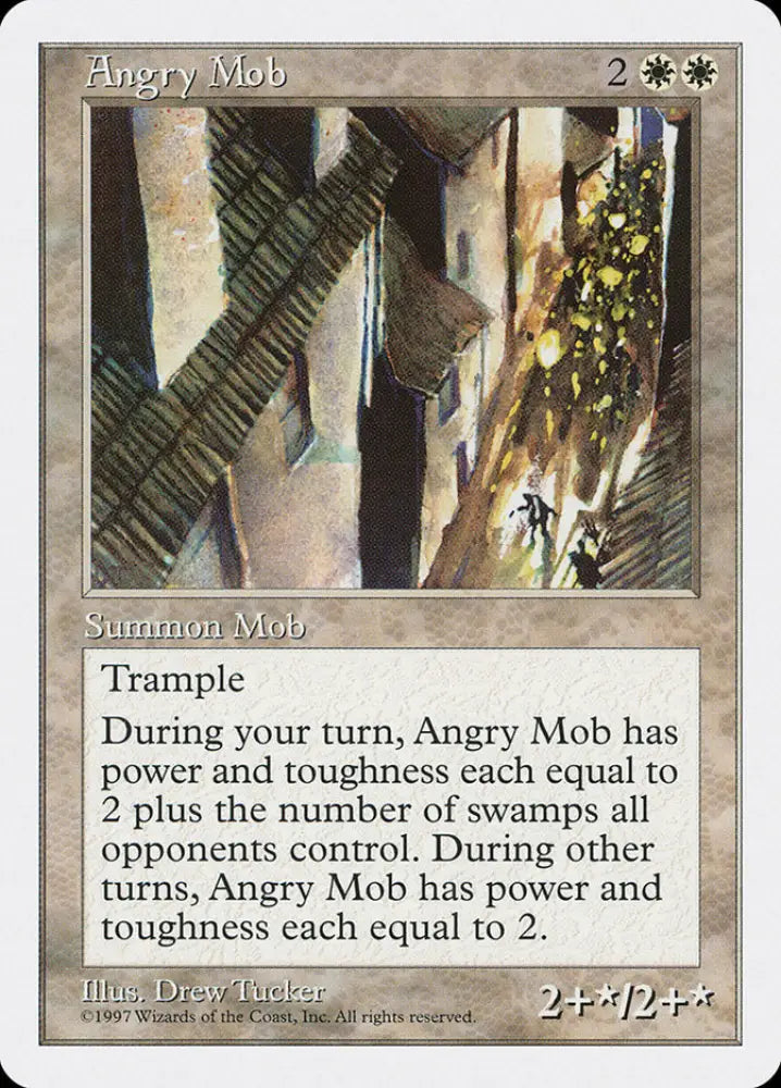 Angry Mob [Fifth Edition] - MTG Single