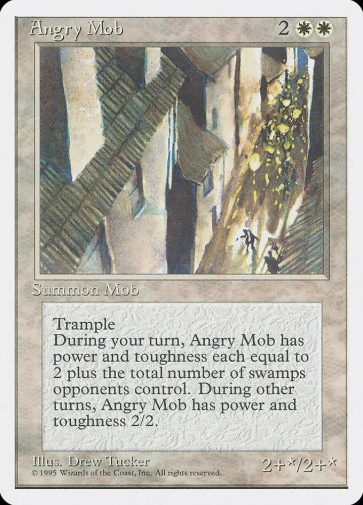 Angry Mob [Fourth Edition] - MTG Single