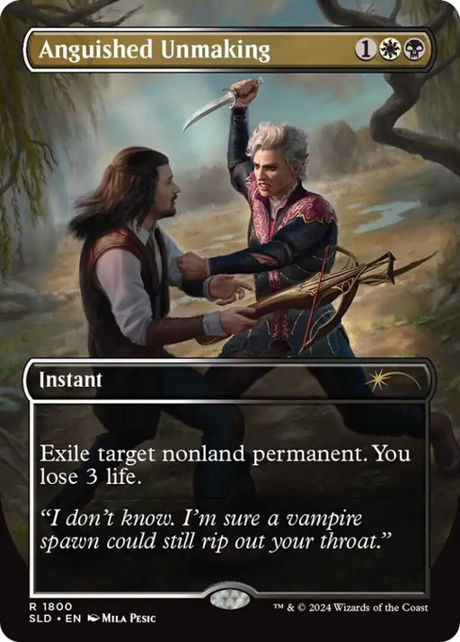 Anguished Unmaking (1800) [Secret Lair Drop Series] - MTG Single
