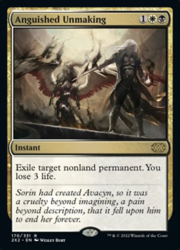 Anguished Unmaking [Double Masters 2022] - MTG Single
