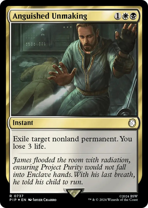 Anguished Unmaking (Surge Foil) [Fallout] - MTG Single