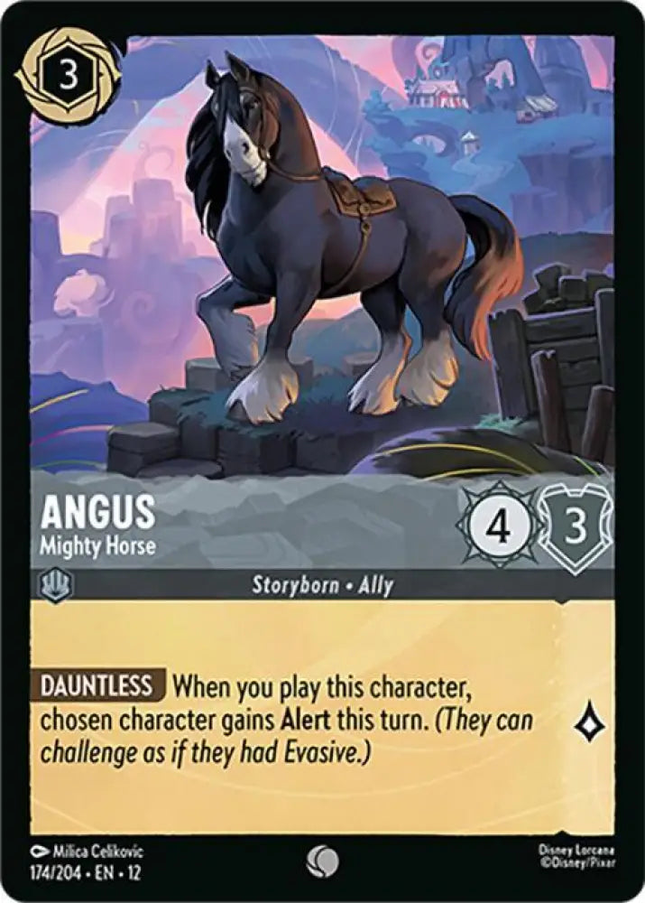 Angus - Mighty Horse (174/204) [Wilds Unknown]