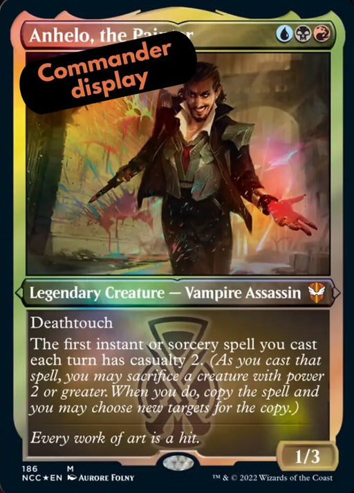 Anhelo the Painter (Display Commander) [Streets of New Capenna Commander] - MTG Single