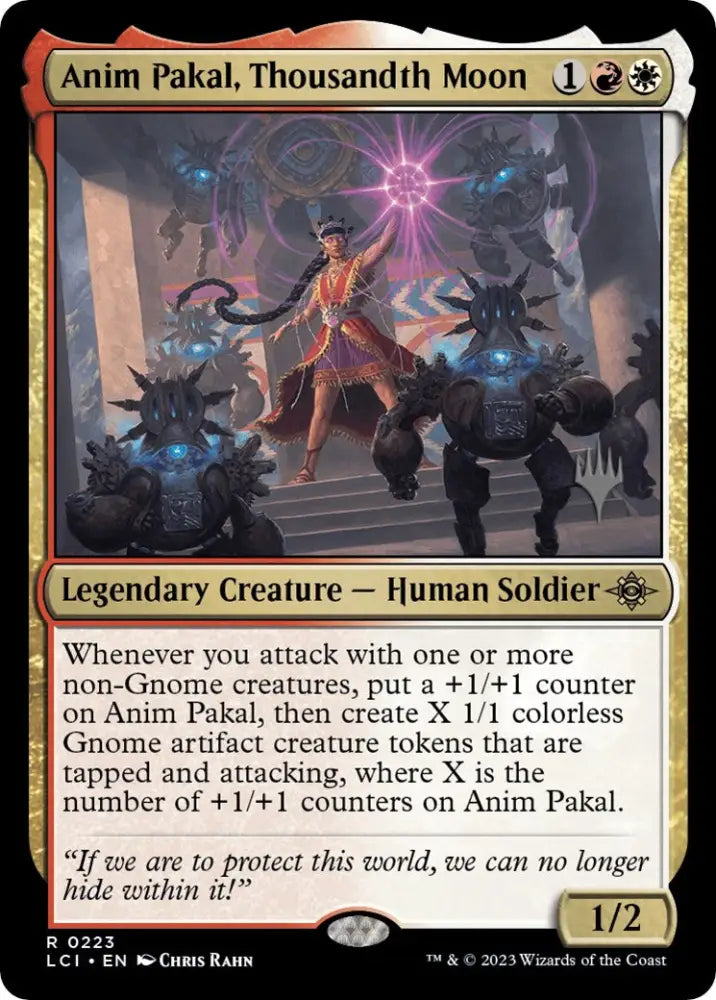 Anim Pakal Thousandth Moon (Promo Pack) [The Lost Caverns of Ixalan Promos] - MTG Single