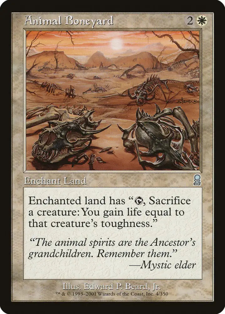 Animal Boneyard [Odyssey] - MTG Single