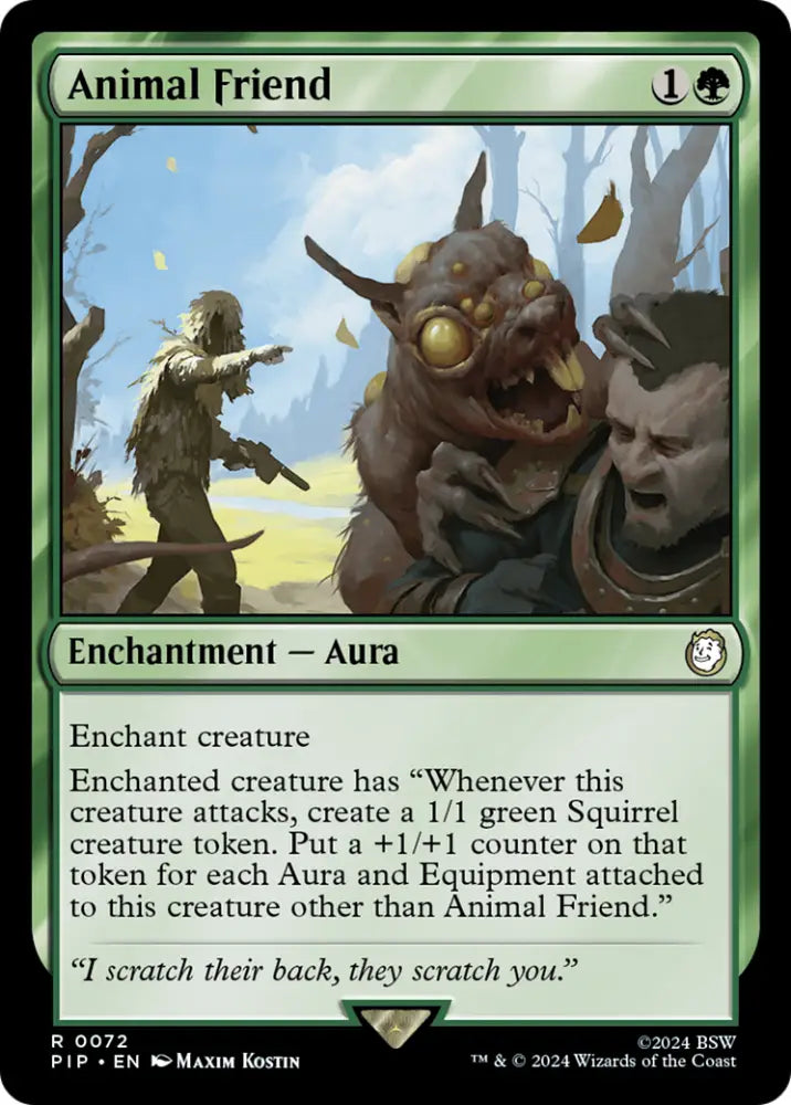 Animal Friend [Fallout] - MTG Single