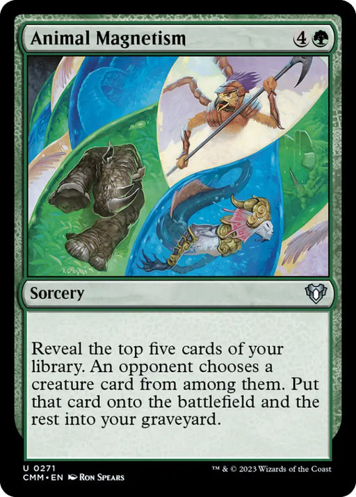 Animal Magnetism [Commander Masters] - MTG Single