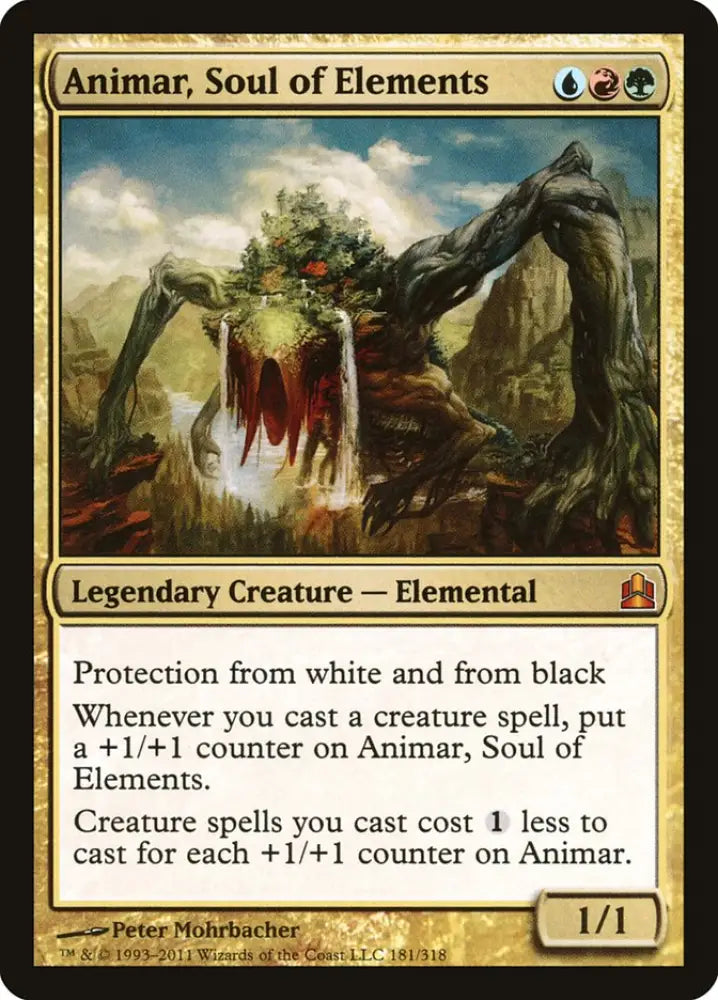 Animar Soul of Elements [Commander 2011] - MTG Single