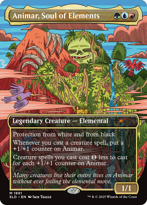 Animar Soul of Elements (Rainbow Foil) [Secret Lair Drop Series] - MTG Single