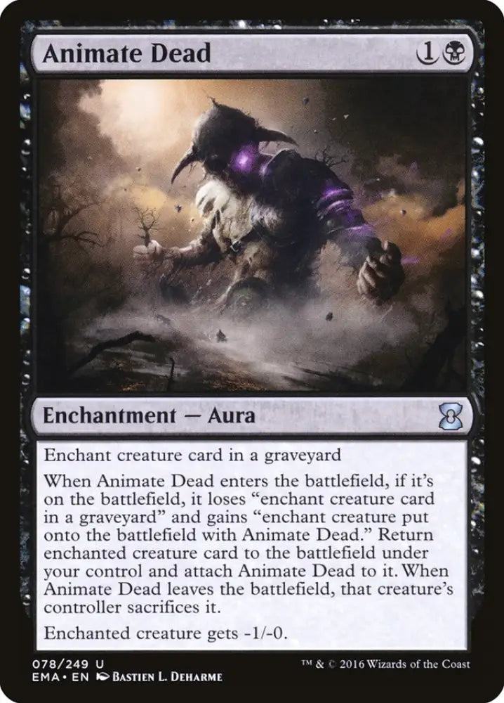 Animate Dead [Eternal Masters] - MTG Single