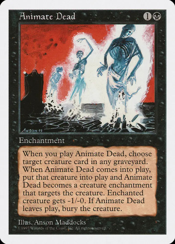 Animate Dead [Fifth Edition] - MTG Single
