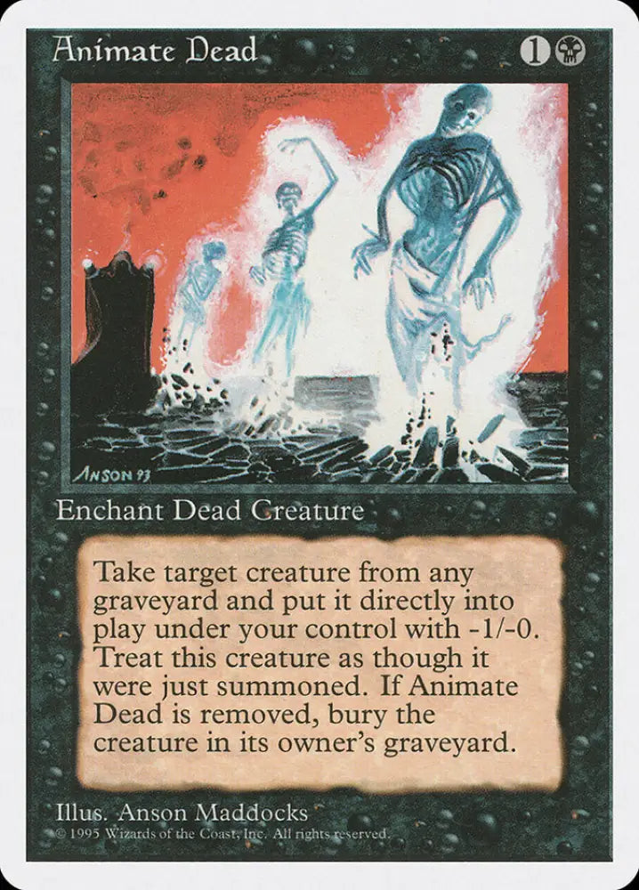 Animate Dead [Fourth Edition] - MTG Single