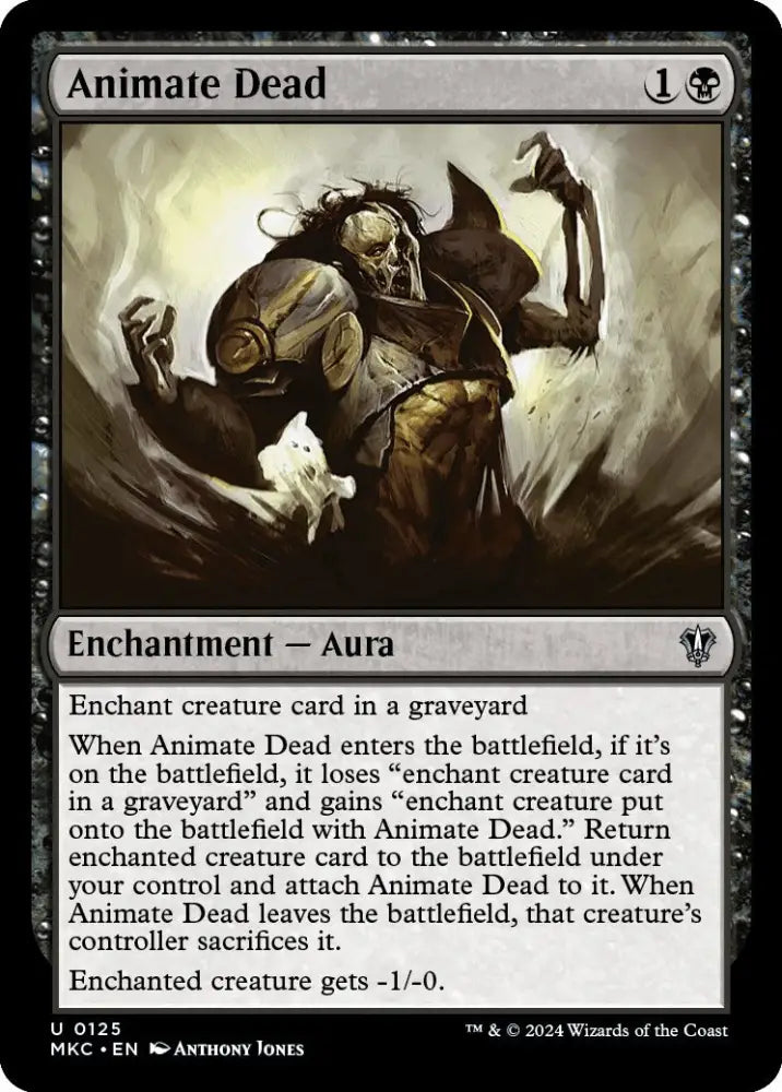 Animate Dead [Murders at Karlov Manor Commander] - MTG Single