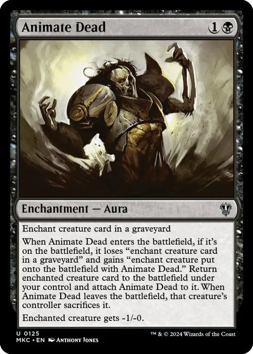 Animate Dead [Murders at Karlov Manor Commander] - MTG Single