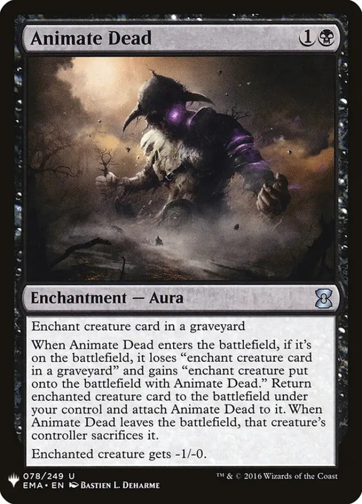 Animate Dead [Mystery Booster] - MTG Single