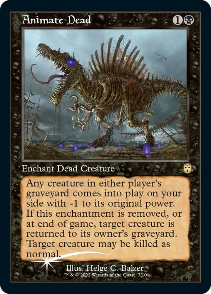 Animate Dead (Retro) [Judge Gift Cards 2022] - MTG Single