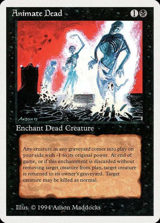 Animate Dead [Summer Magic / Edgar] - MTG Single