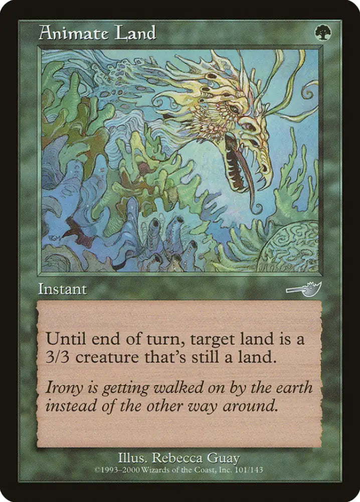 Animate Land [Nemesis] - MTG Single