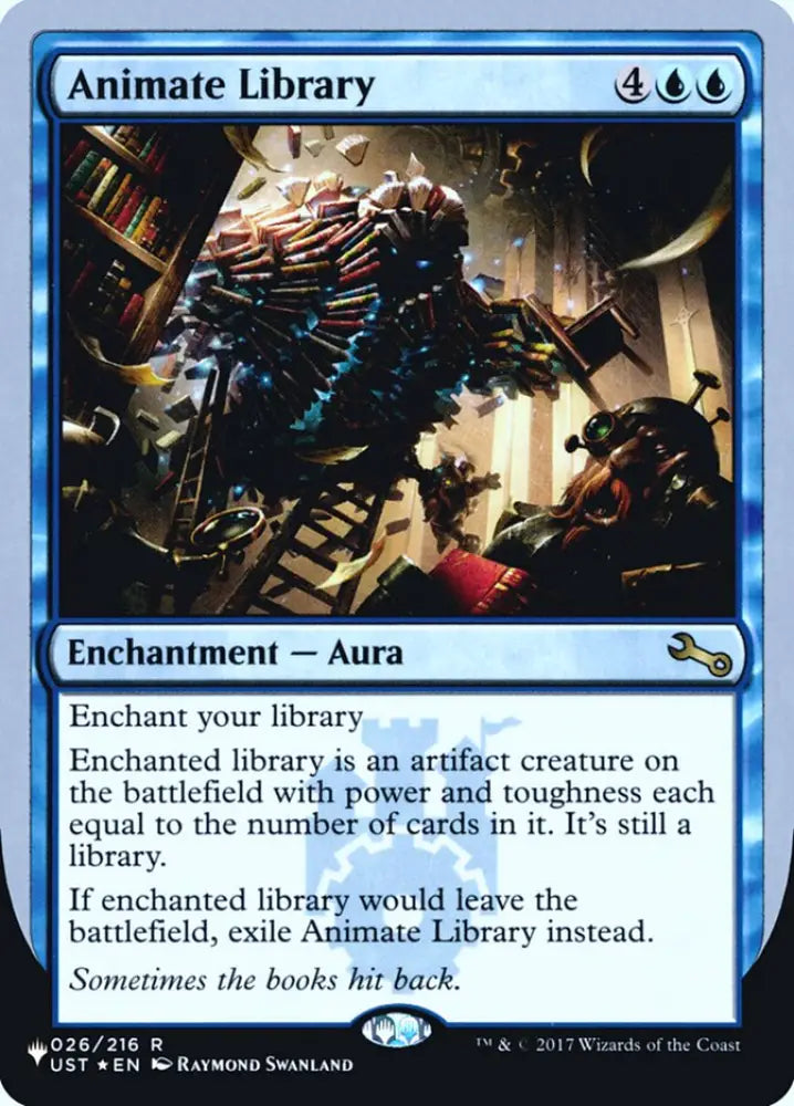 Animate Library (Unfinity Foil Edition) [The List] - MTG Single
