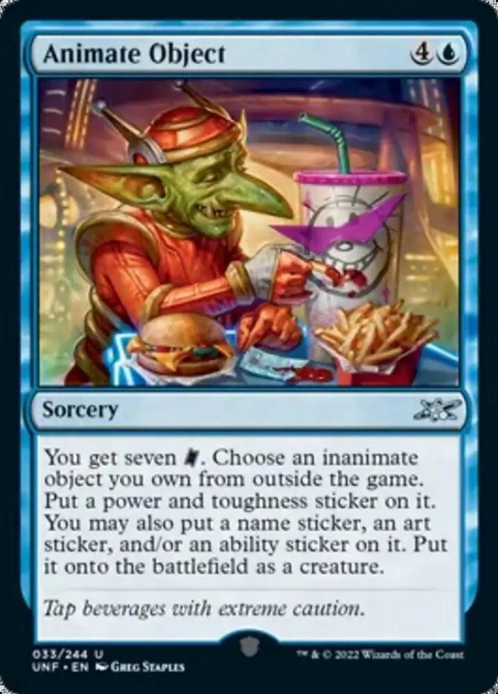Animate Object [Unfinity] - MTG Single