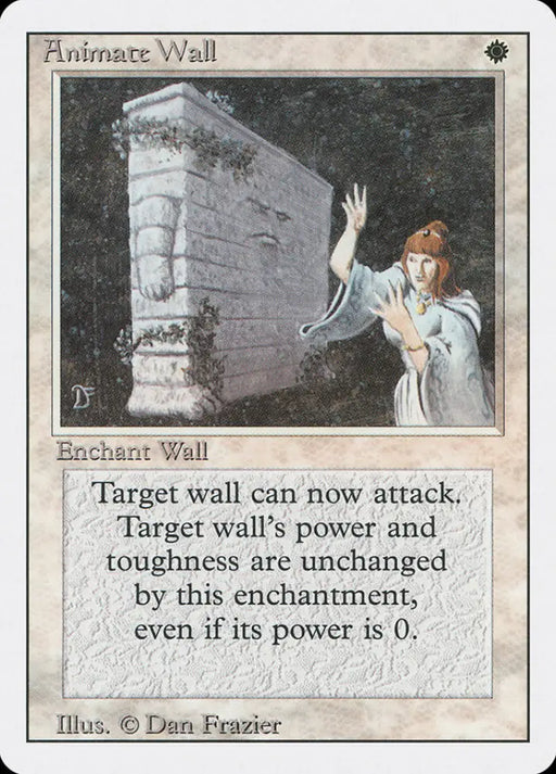 Animate Wall [Revised Edition] - MTG Single