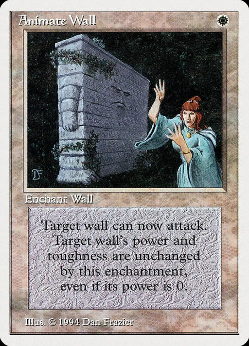 Animate Wall [Summer Magic / Edgar] - MTG Single