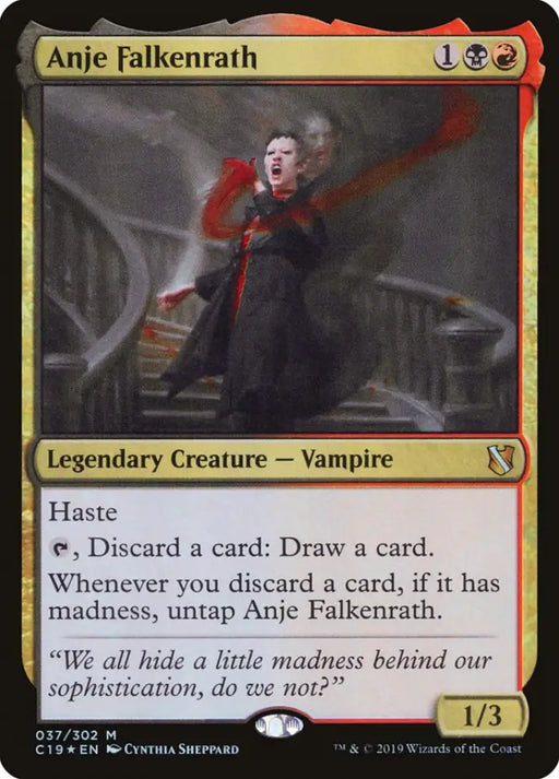 Anje Falkenrath [Commander 2019] - MTG Single