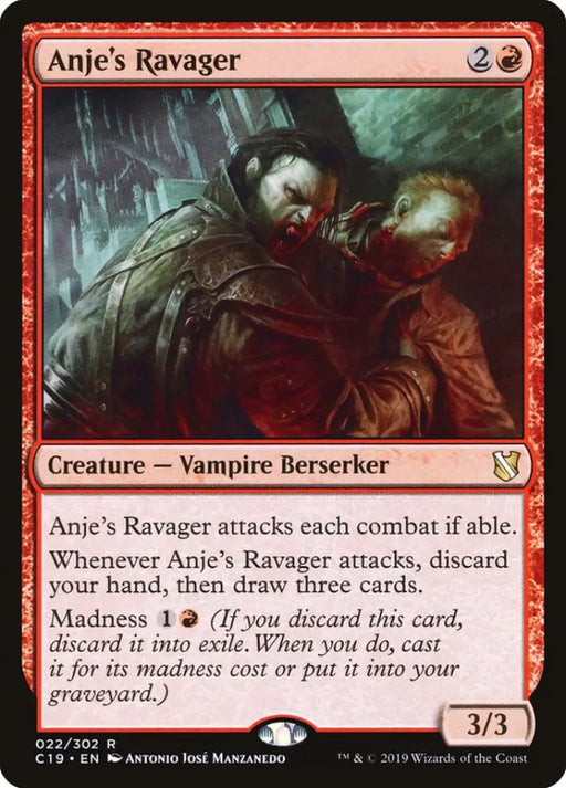 Anje’s Ravager [Commander 2019] - MTG Single