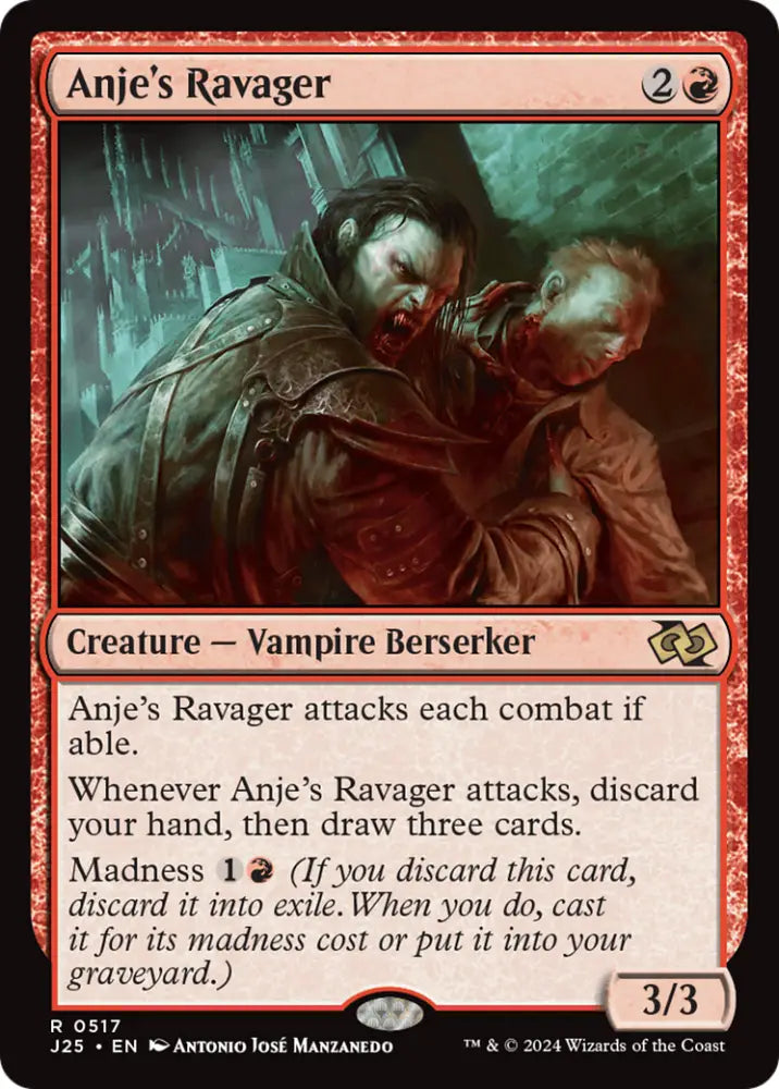 Anje’s Ravager [Foundations Jumpstart] - MTG Single