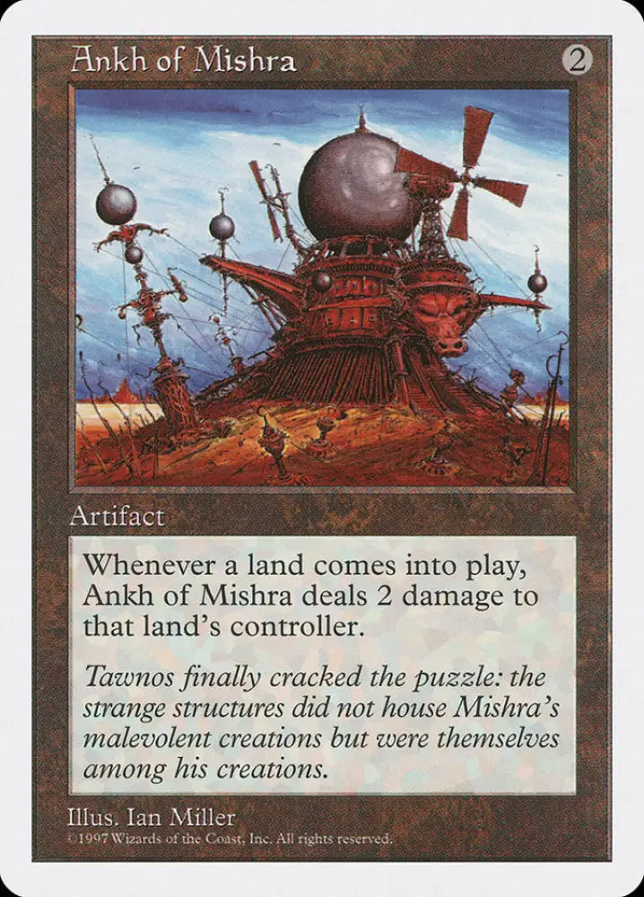 Ankh of Mishra [Fifth Edition] - MTG Single