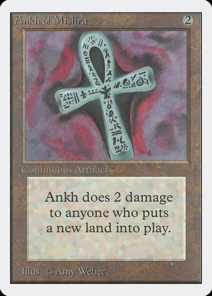 Ankh of Mishra [Unlimited Edition] - MTG Single