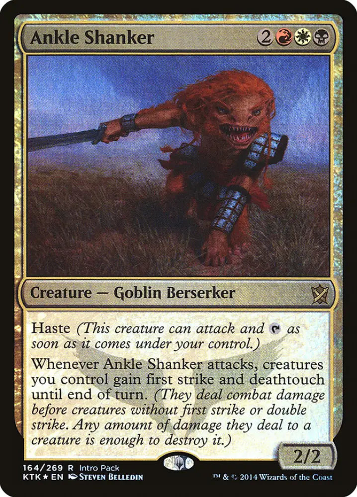 Ankle Shanker (Intro Pack) [Khans of Tarkir Promos] - MTG Single