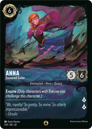 Anna - Ensnared Sister (1/31) [Illumineer’s Quest: Deep Trouble] - Lorcana Single